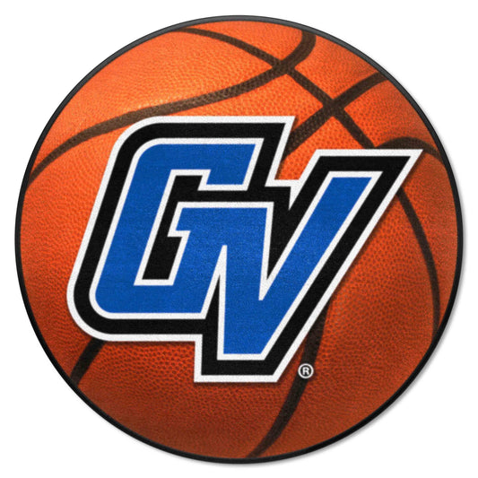 Grand Valley State Lakers Basketball Rug - 27in. Diameter - Grand Valley State