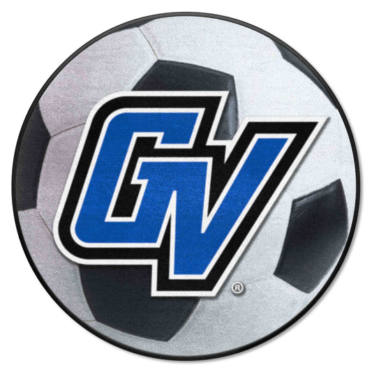 Grand Valley State Lakers Soccer Ball Rug - 27in. Diameter - Grand Valley State