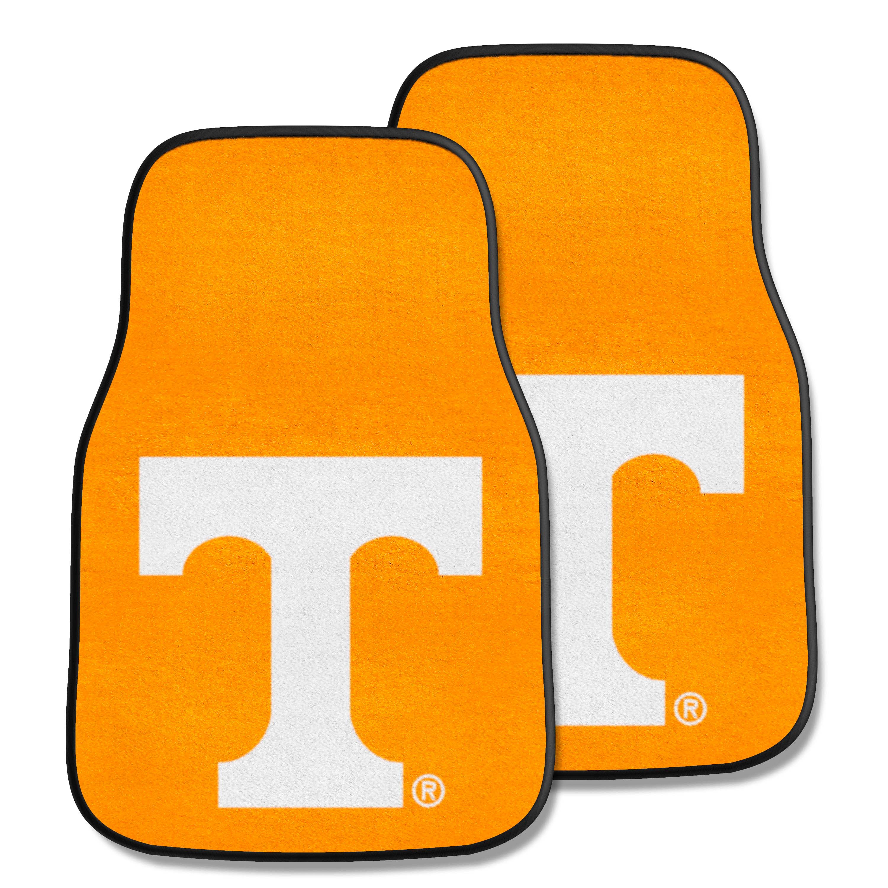 Tennessee Volunteers Front Carpet Car Mat Set - 2 Pieces