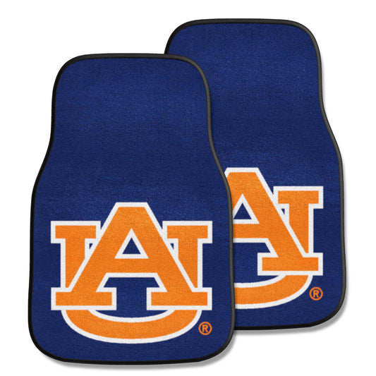 Auburn Tigers Front Carpet Car Mat Set - 2 Pieces, AU - Auburn