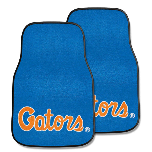 Florida Gators Front Carpet Car Mat Set - 2 Pieces, "Gators"