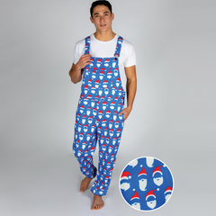 The 50 Shades of Santa | Mens Christmas Pajamaralls®