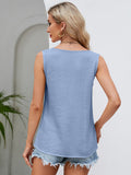 V-Neck Wide Strap Tank - Flyclothing LLC