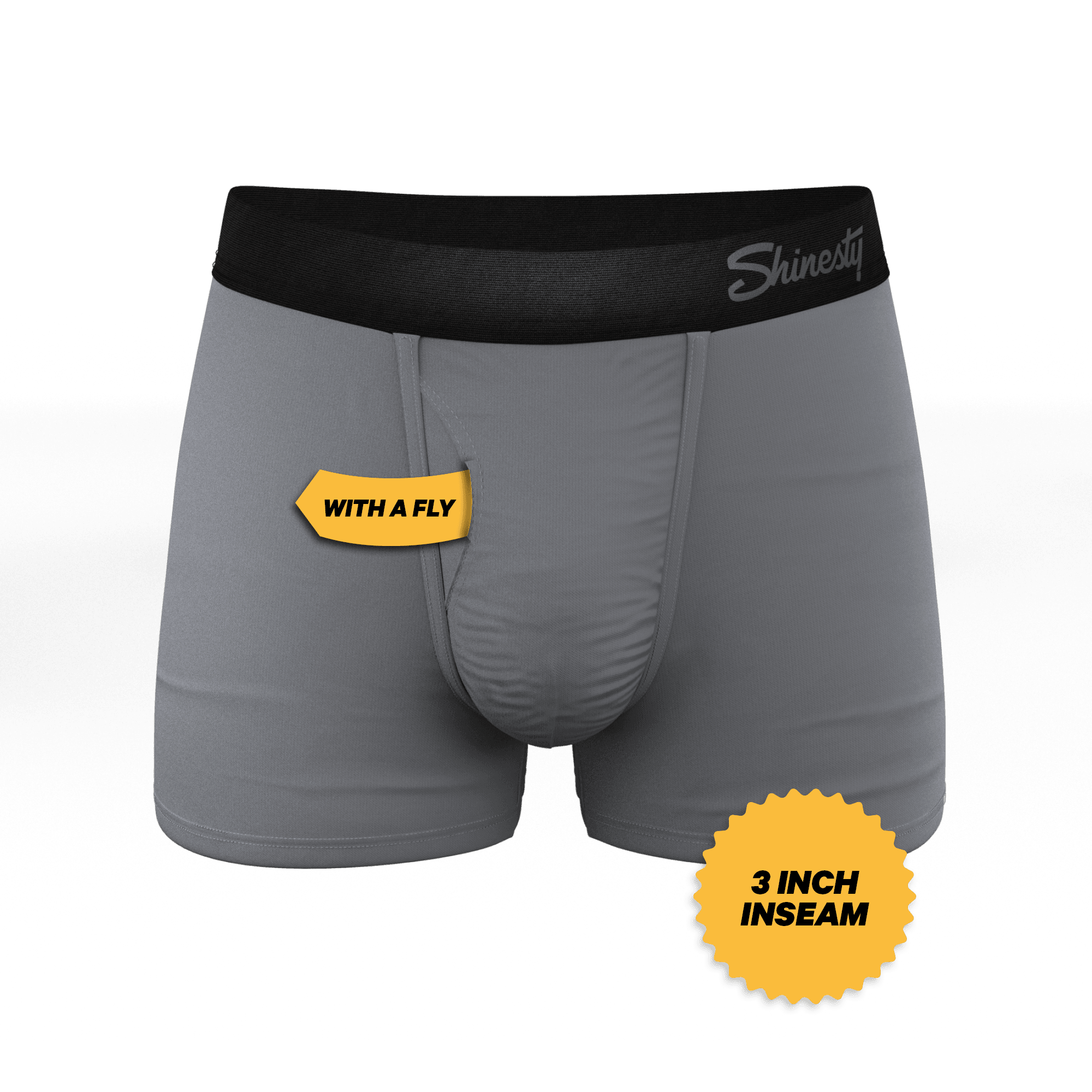 The 50 Shades | Grey Ball Hammock® Pouch Trunks Underwear - Shinesty