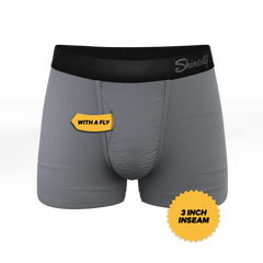 The 50 Shades | Grey Ball Hammock® Pouch Trunks Underwear - Shinesty