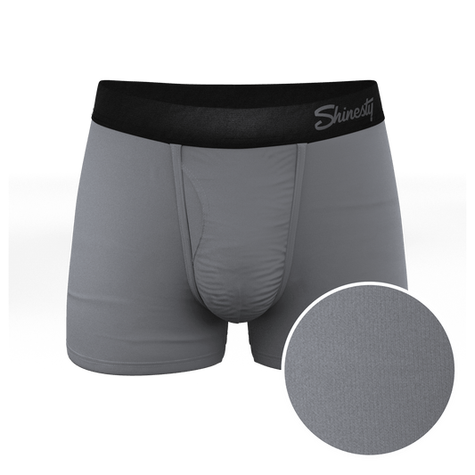 The 50 Shades | Grey Ball Hammock® Pouch Trunks Underwear - Shinesty