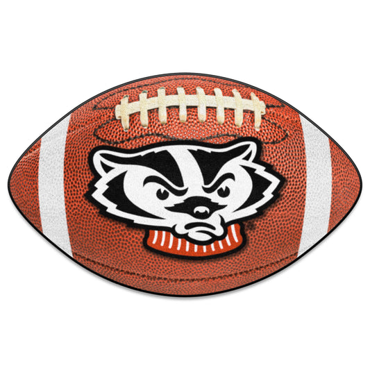 Wisconsin Badgers Football Rug - 20.5in. x 32.5in.