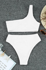 Single Shoulder Bikini Set Trendsi