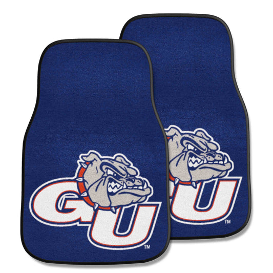 Gonzaga Bulldogs Front Carpet Car Mat Set - 2 Pieces