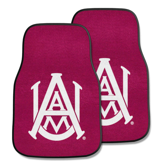 Alabama A&M Bulldogs Front Carpet Car Mat Set - 2 Pieces