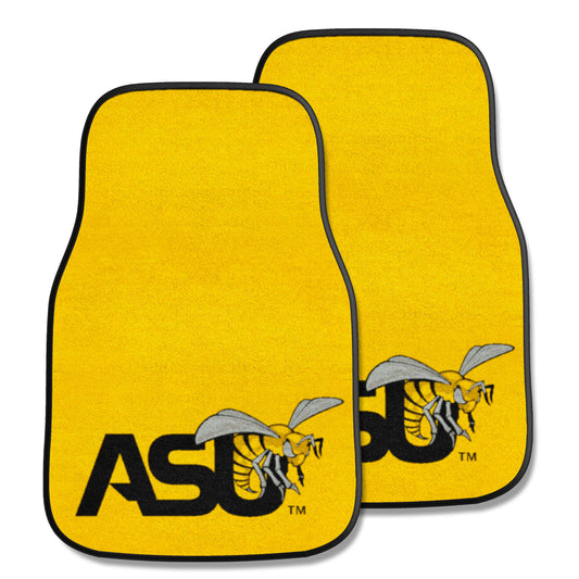 Alabama State Hornets Front Carpet Car Mat Set - 2 Pieces