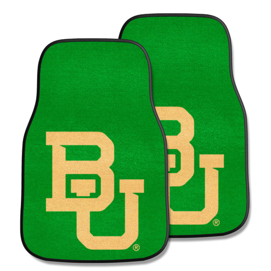 Baylor Bears Front Carpet Car Mat Set - 2 Pieces - Baylor