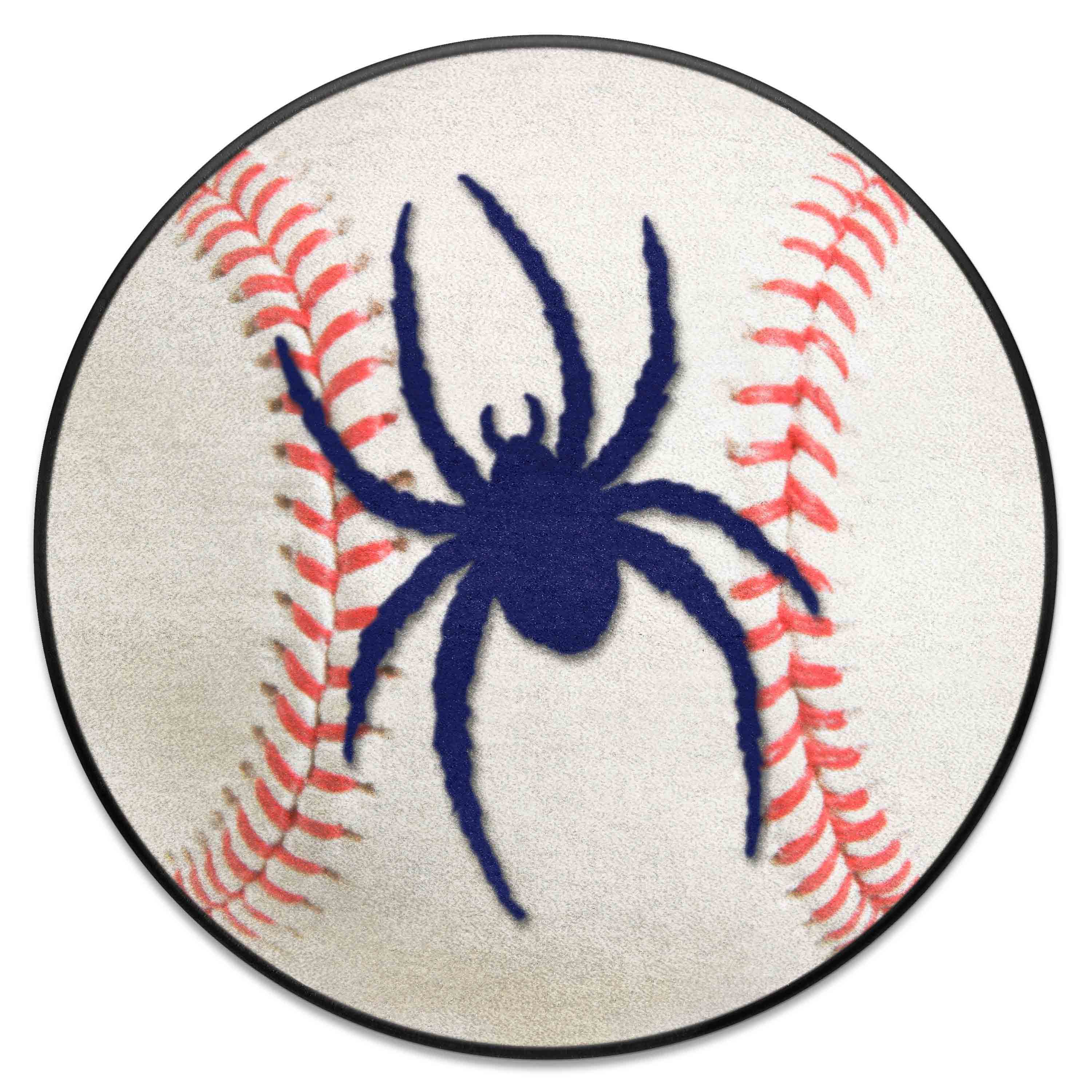 Richmond Spiders Baseball Rug - 27in. Diameter