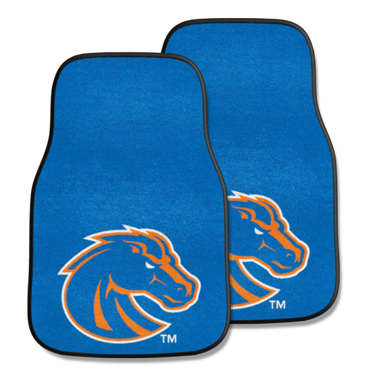 Boise State Broncos Front Carpet Car Mat Set - 2 Pieces - Boise State