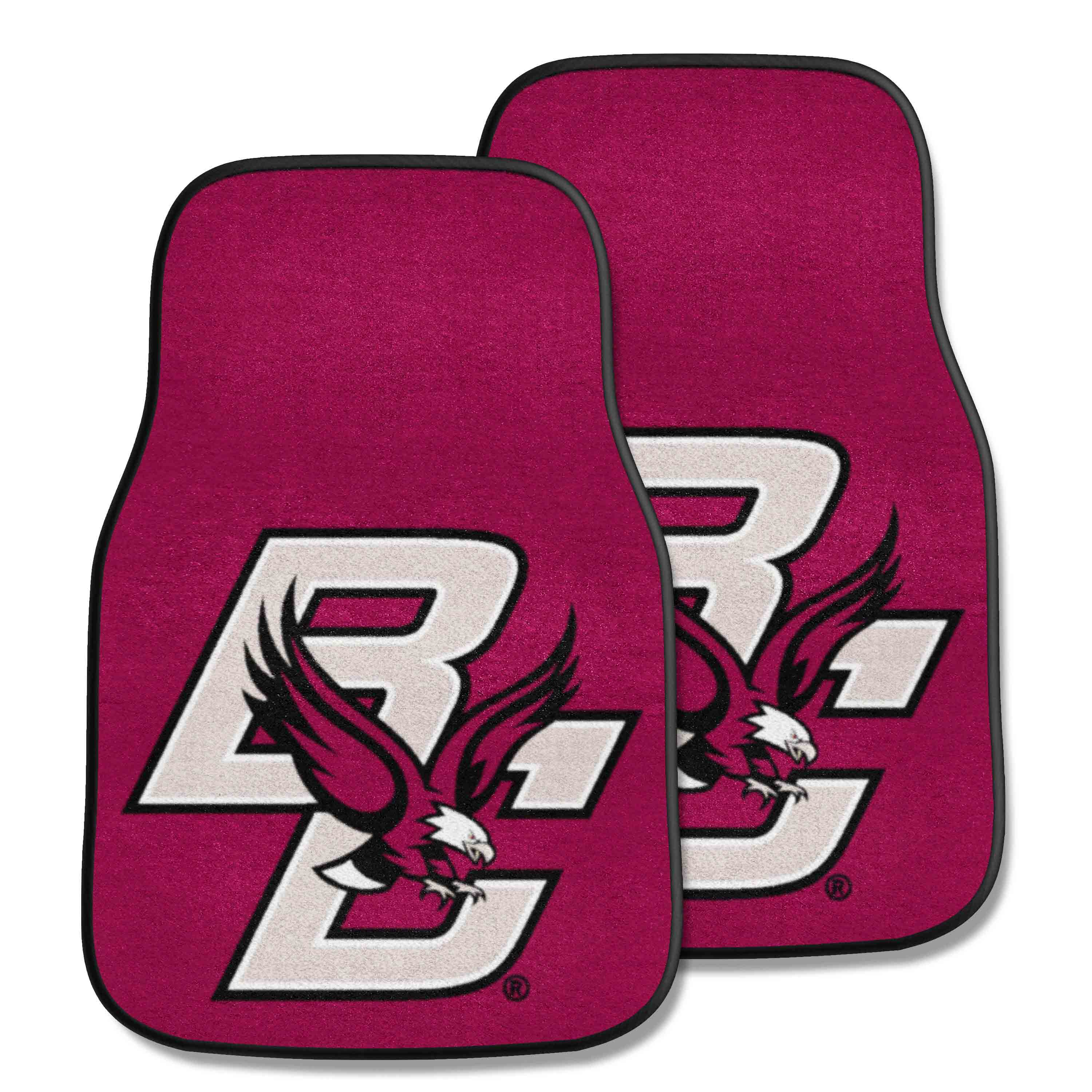 Boston College Eagles Front Carpet Car Mat Set - 2 Pieces - Boston College