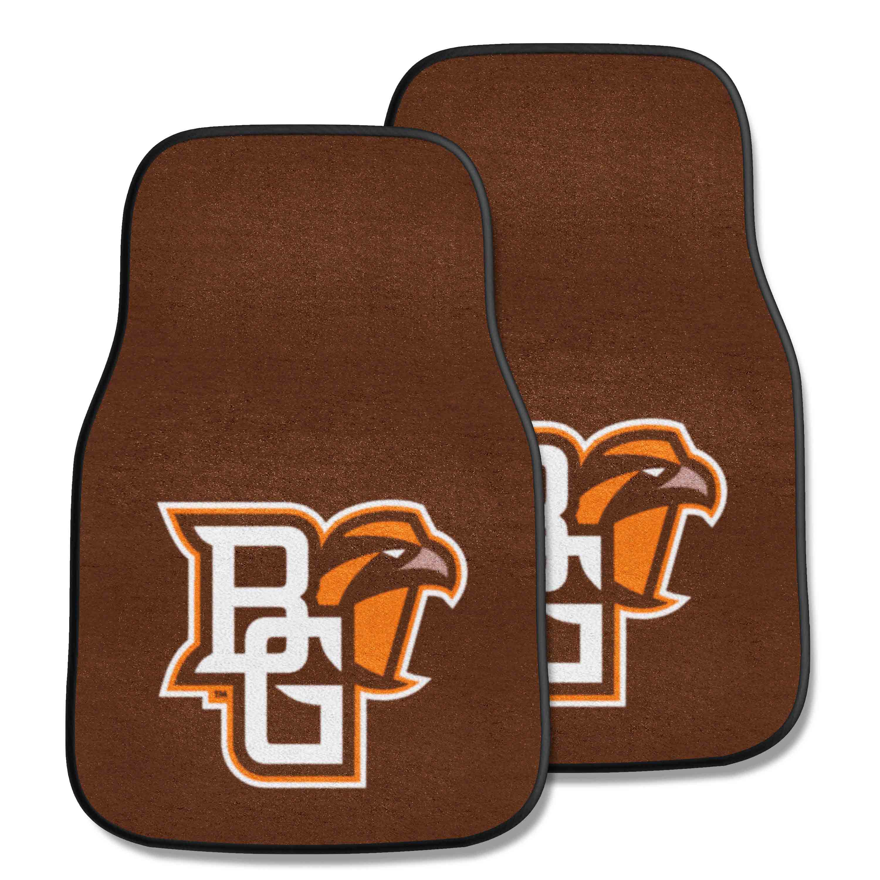 Bowling Green Falcons Front Carpet Car Mat Set - 2 Pieces