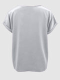 Round Neck Short Sleeve T-Shirt