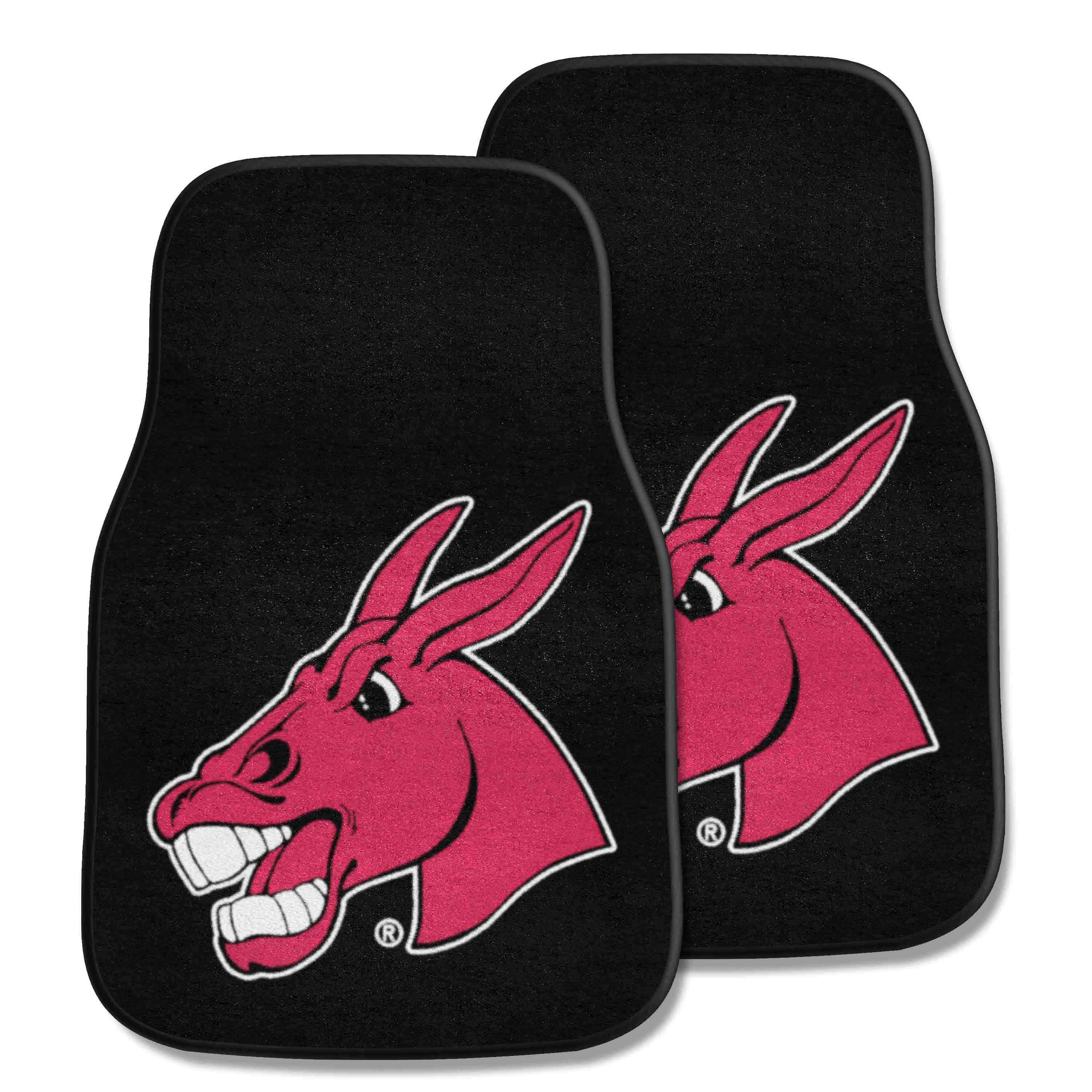 Central Missouri Mules Front Carpet Car Mat Set - 2 Pieces - Central Missouri