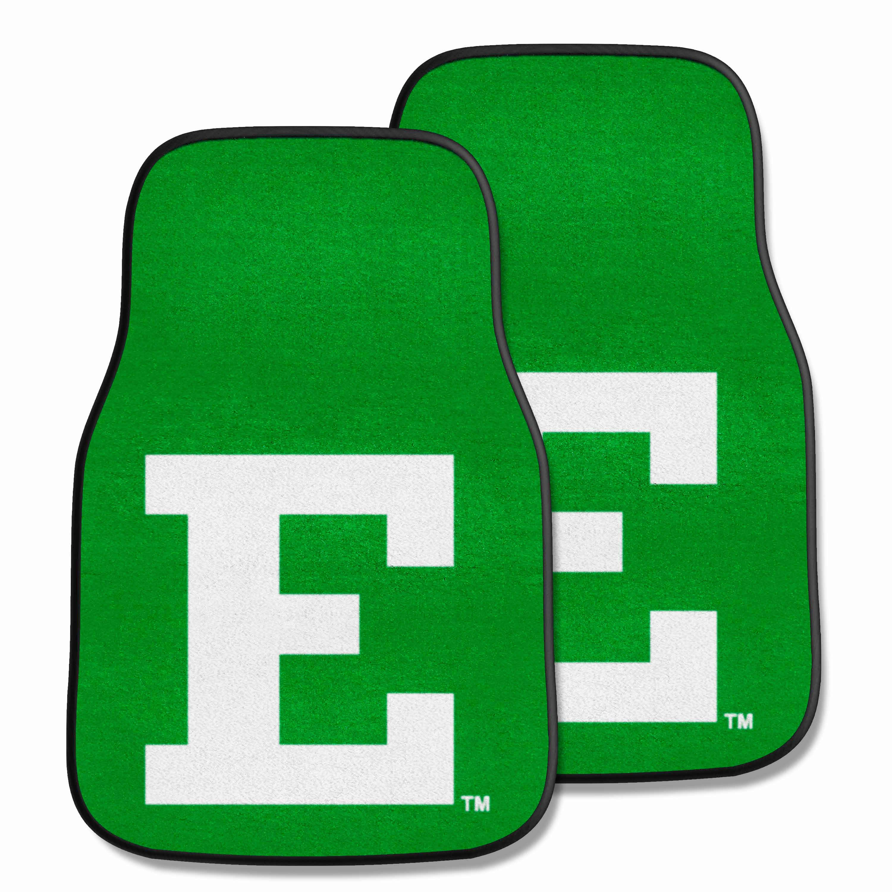 Eastern Michigan Eagles Front Carpet Car Mat Set - 2 Pieces