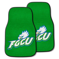 Florida Gulf Coast Eagles Front Carpet Car Mat Set - 2 Pieces