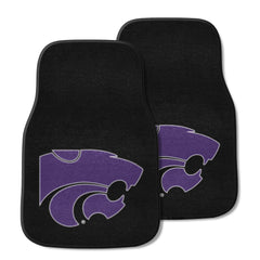 Kansas State Wildcats Front Carpet Car Mat Set - 2 Pieces