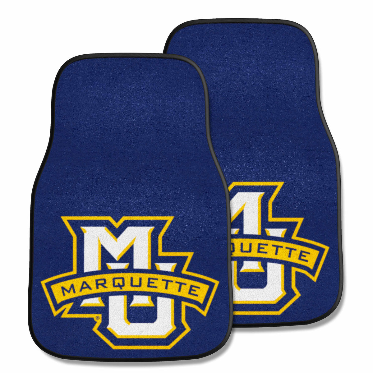 Marquette Golden Eagles Front Carpet Car Mat Set - 2 Pieces