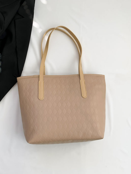 PU Leather Large Tote Bag Trendsi