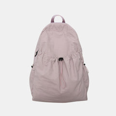 Drawstring Nylon Backpack Bag - Trendsi