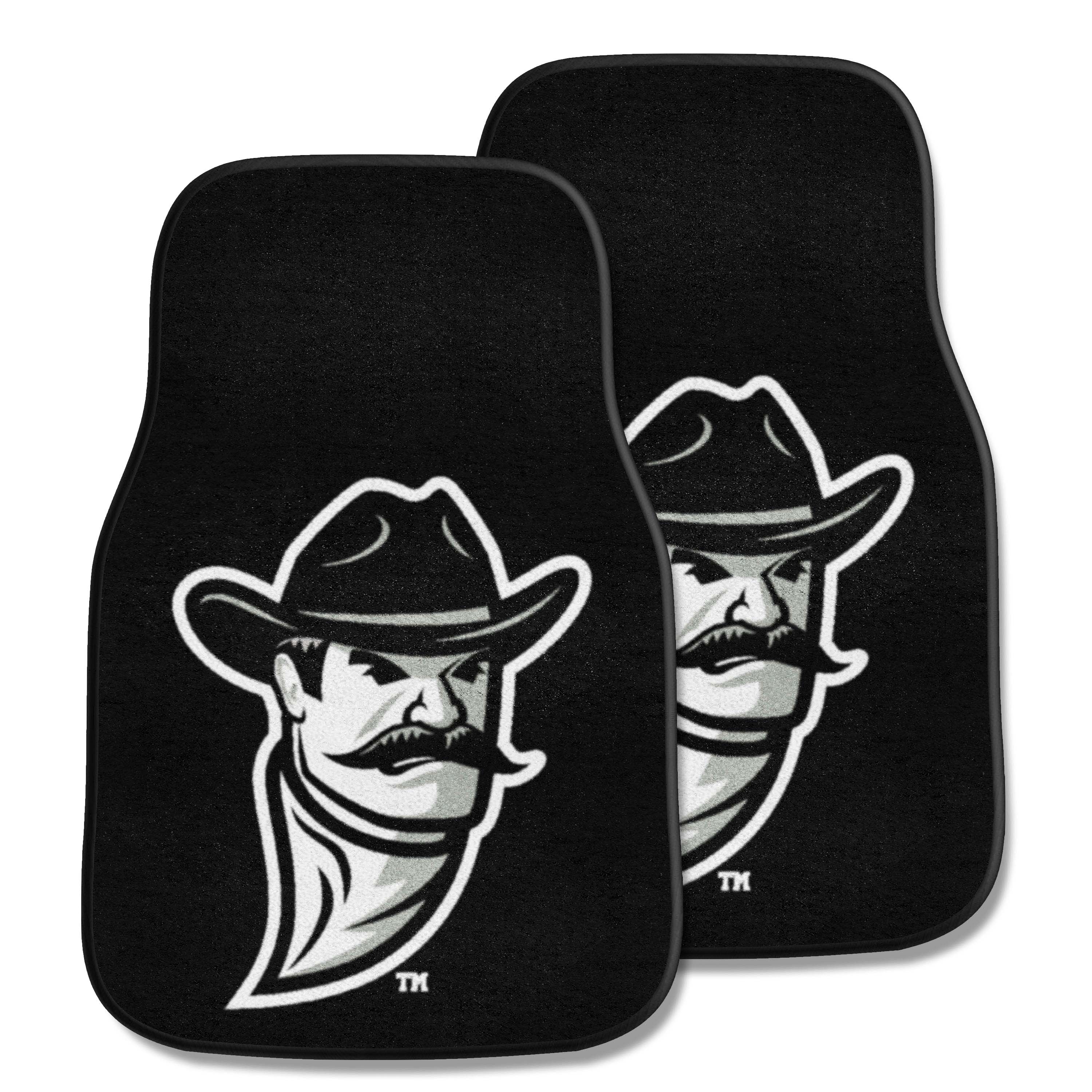 New Mexico State Lobos Front Carpet Car Mat Set - 2 Pieces - New Mexico State