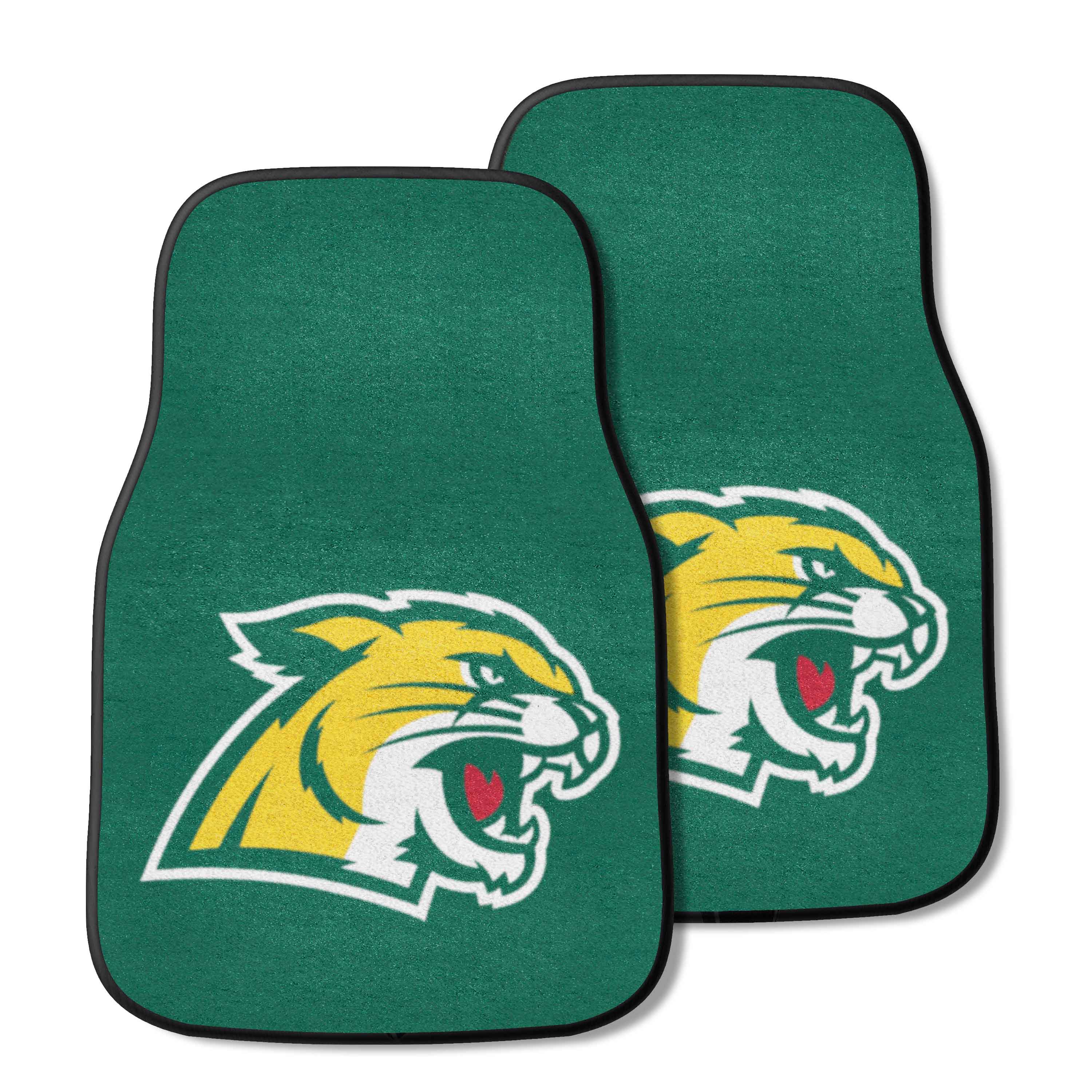 Northern Michigan Wildcats Front Carpet Car Mat Set - 2 Pieces