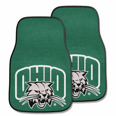 Ohio Bobcats Front Carpet Car Mat Set - 2 Pieces - Ohio