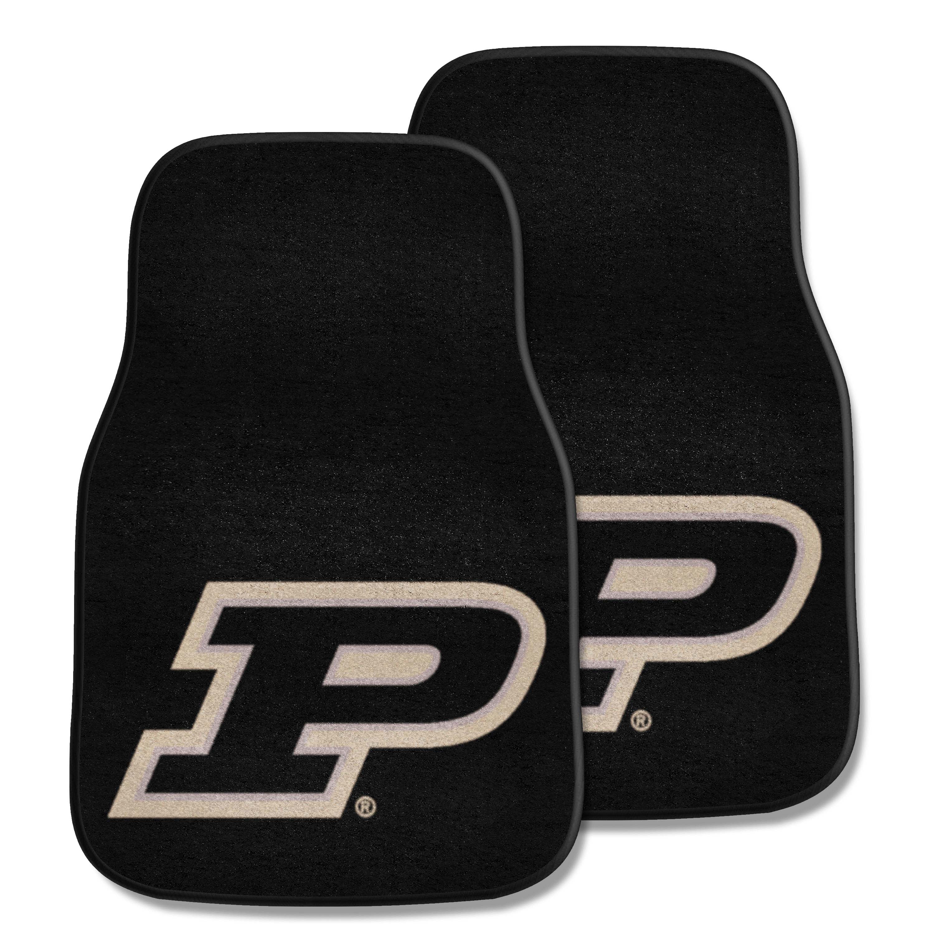 Purdue Boilermakers Front Carpet Car Mat Set - 2 Pieces - Purdue