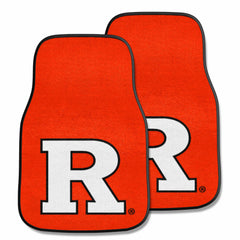 Rutgers Scarlett Knights Front Carpet Car Mat Set - 2 Pieces - Rutgers