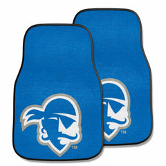 Seton Hall Pirates Front Carpet Car Mat Set - 2 Pieces