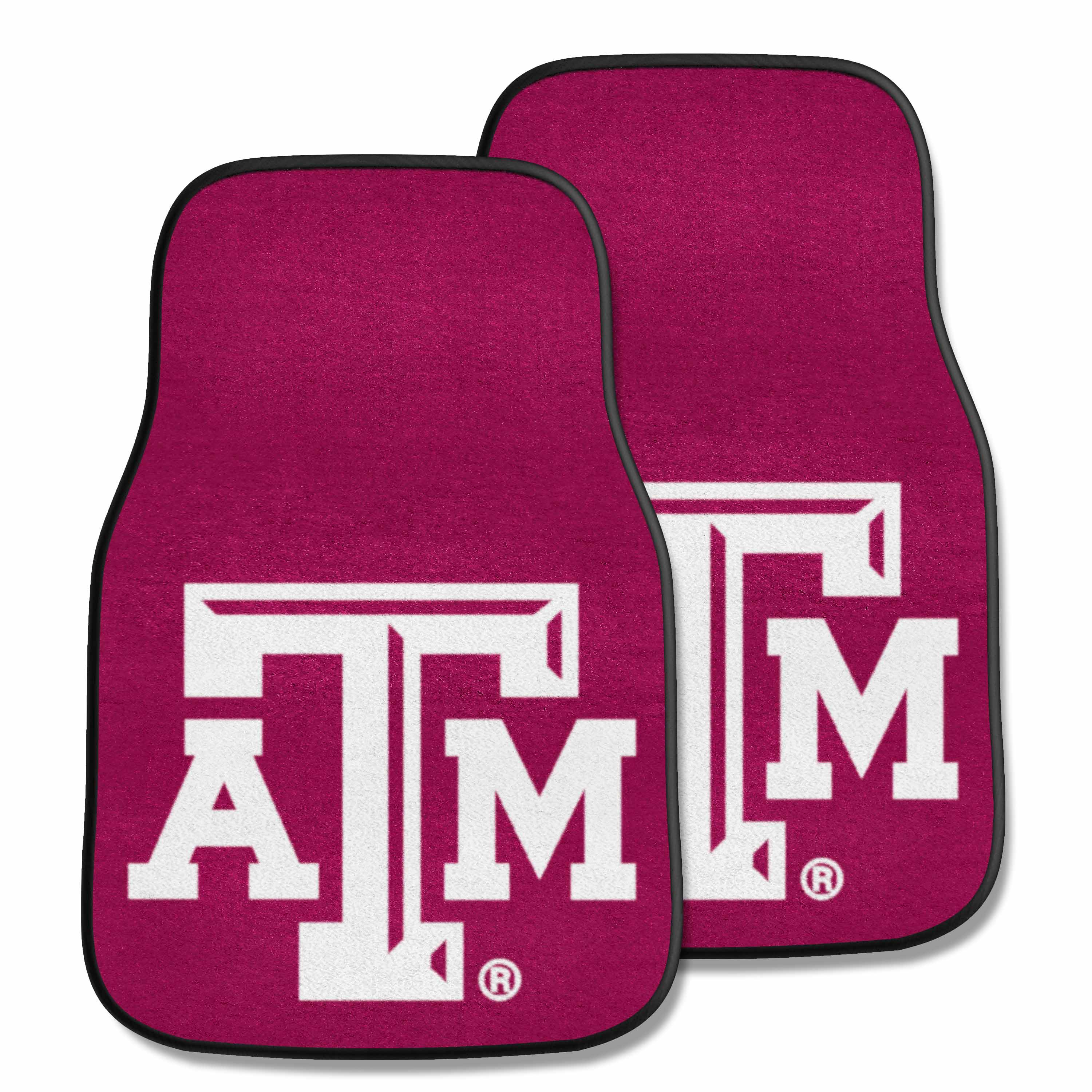 Texas A&M Aggies Front Carpet Car Mat Set - 2 Pieces