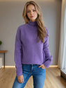 Turtleneck Long Sleeve Sweater