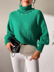 Turtleneck Long Sleeve Sweater