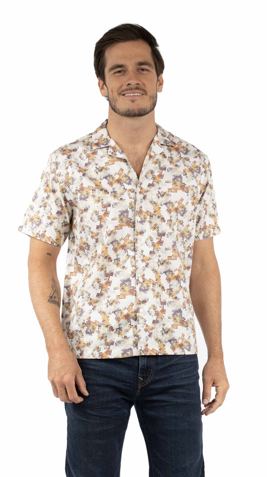 farthest point natural 100% cotton men's shirt