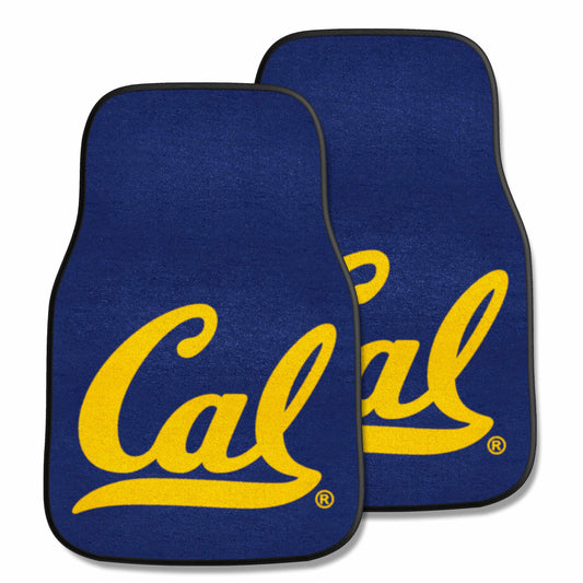 Cal Golden Bears Front Carpet Car Mat Set - 2 Pieces - Cal