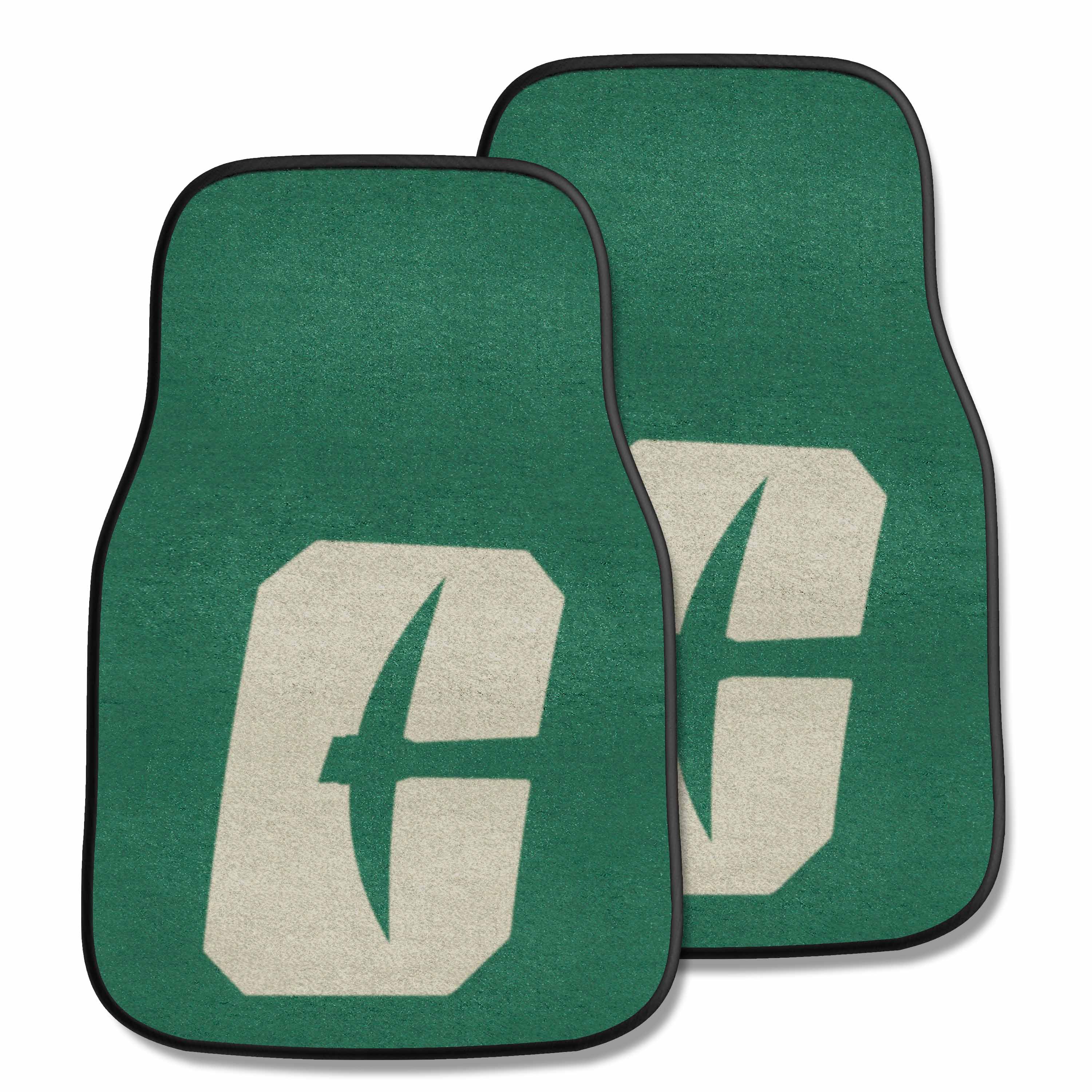 Charlotte 49ers Front Carpet Car Mat Set - 2 Pieces - Charlotte