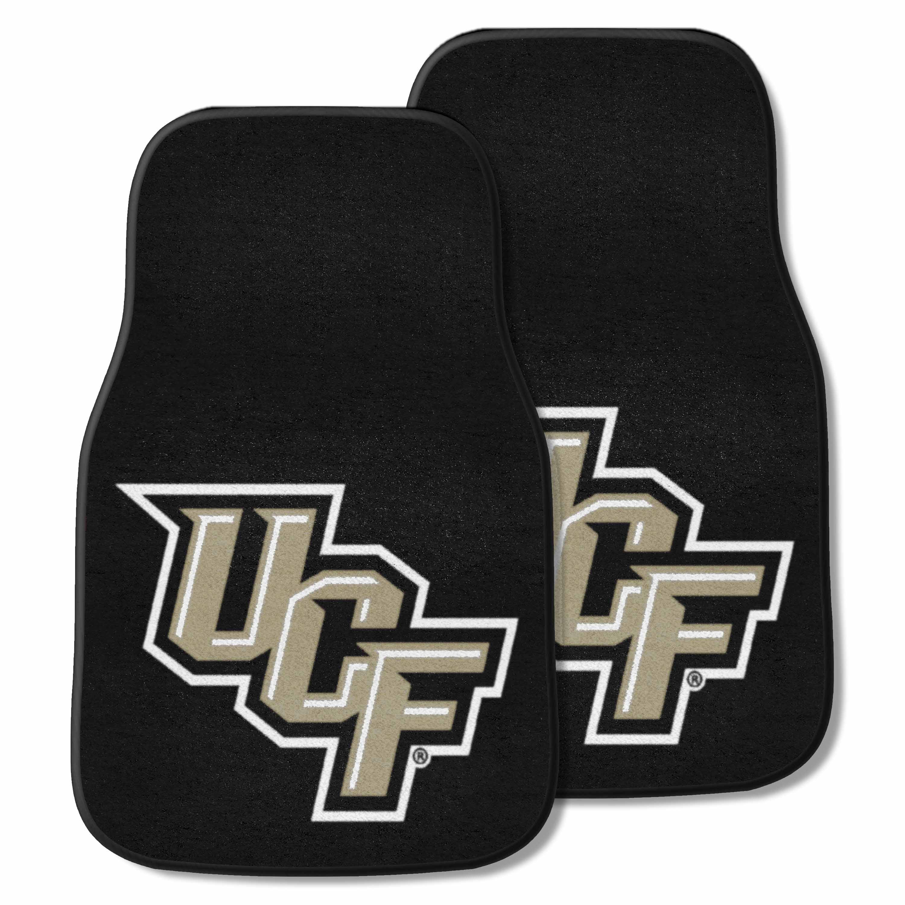 Central Florida Knights Front Carpet Car Mat Set - 2 Pieces