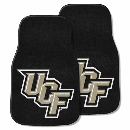 Central Florida Knights Front Carpet Car Mat Set - 2 Pieces - Central Florida