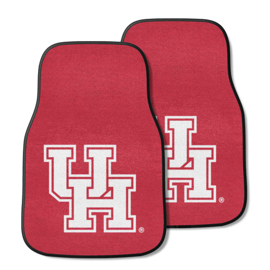 Houston Cougars Front Carpet Car Mat Set - 2 Pieces - Houston