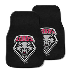 New Mexico Lobos Front Carpet Car Mat Set - 2 Pieces - New Mexico