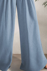 High Waist Wide Leg Pants