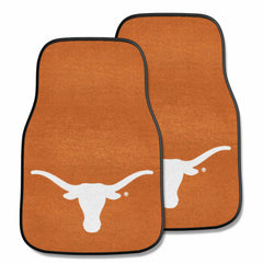 Texas Longhorns Front Carpet Car Mat Set - 2 Pieces