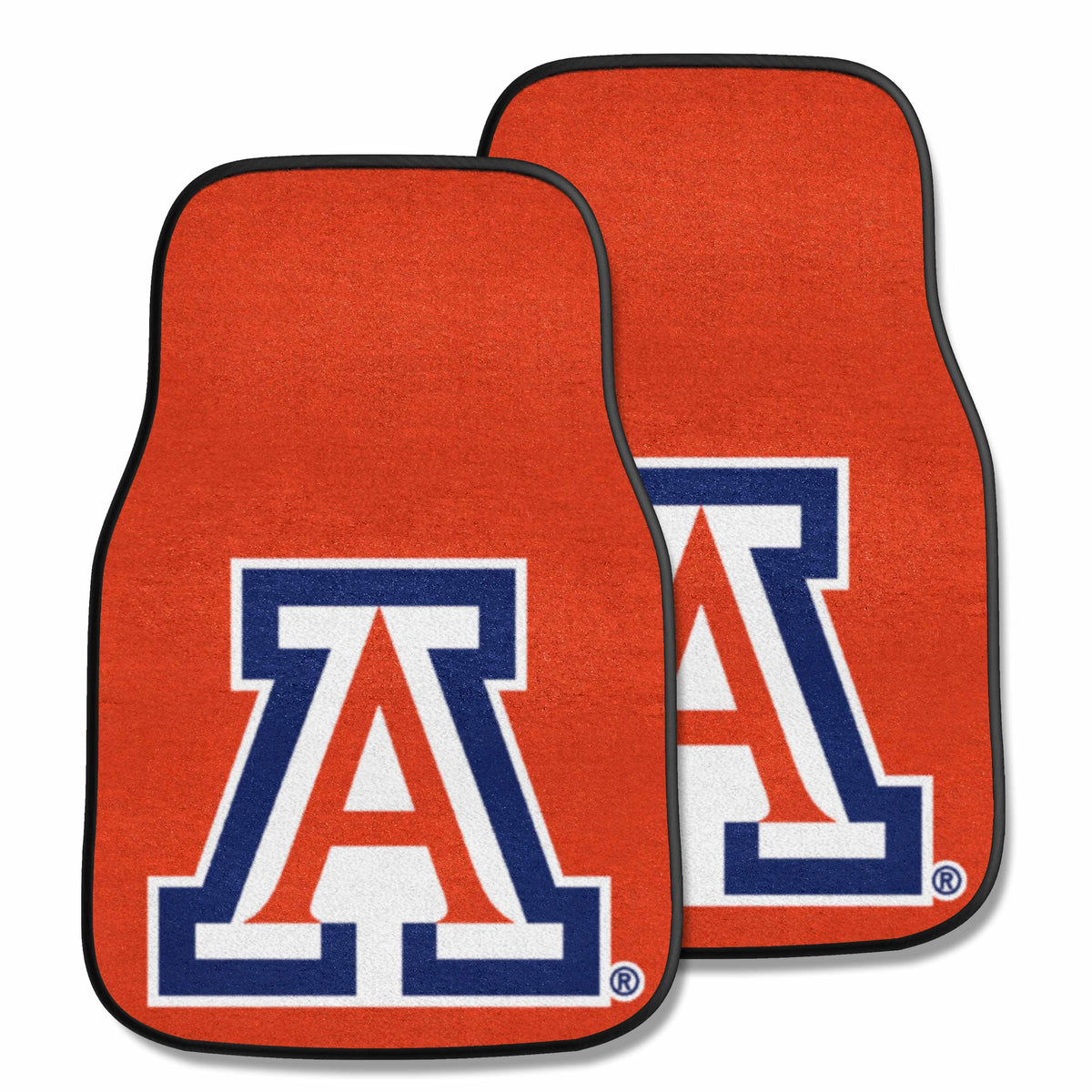 Arizona Wildcats Front Carpet Car Mat Set - 2 Pieces