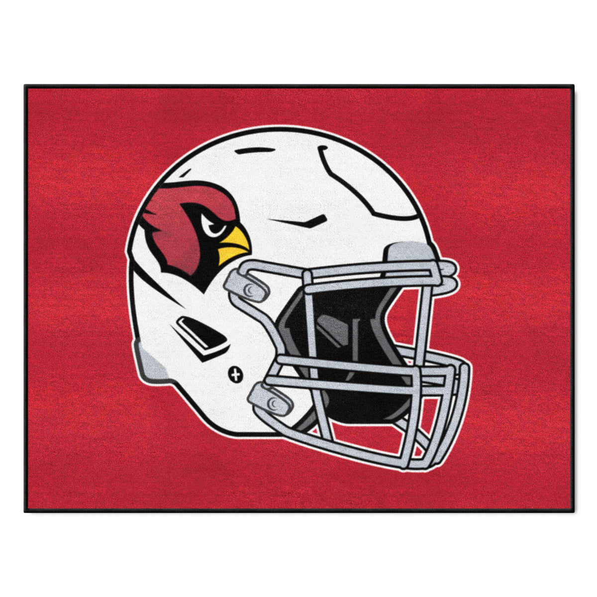 Arizona Cardinals All-Star Rug - 34 in. x 42.5 in., Helmet Logo - Arizona Cardinals