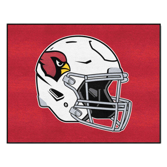 Arizona Cardinals All-Star Rug - 34 in. x 42.5 in., Helmet Logo - Arizona Cardinals