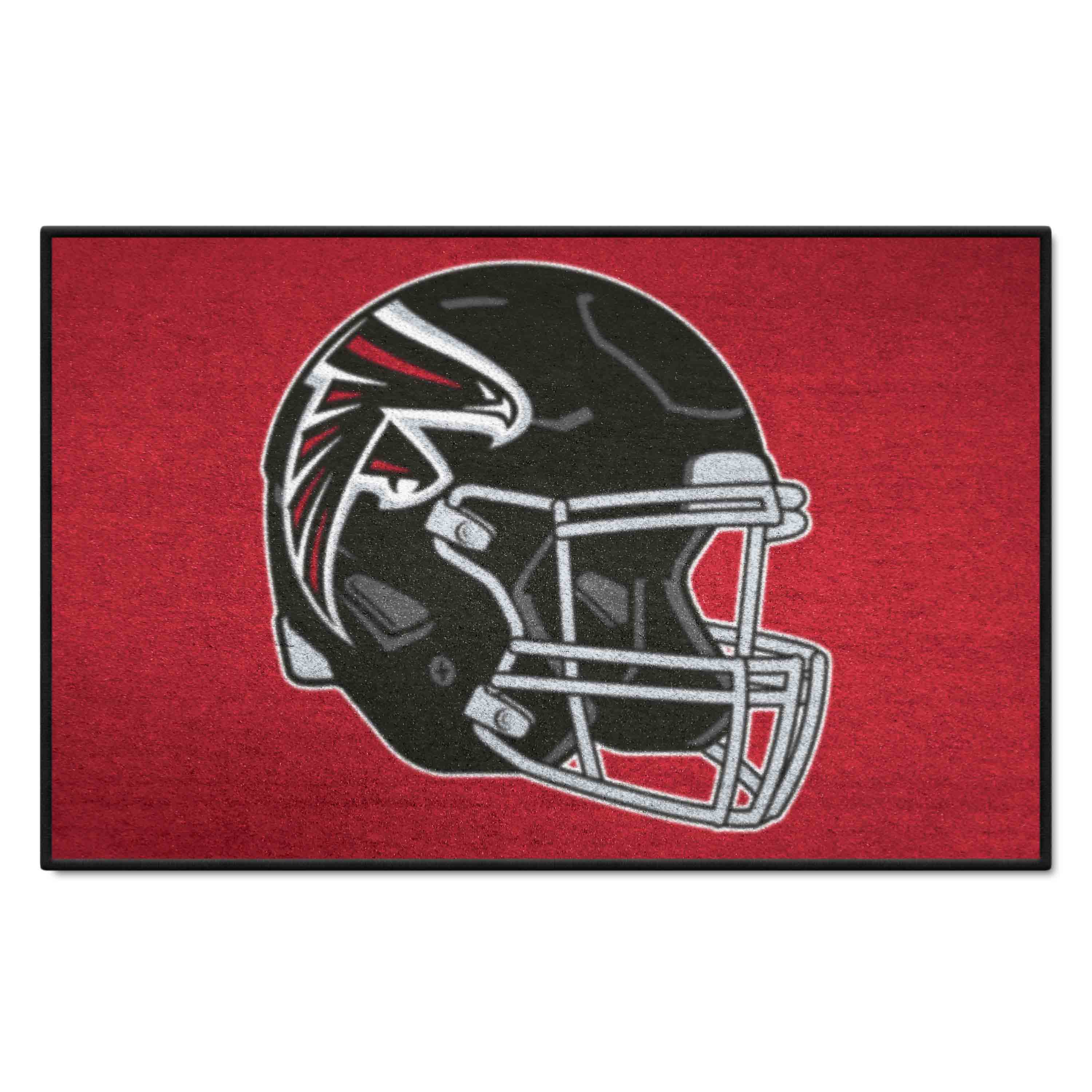 Atlanta Falcons Starter Mat Accent Rug - 19in. x 30in., Helmet Logo - Atlanta Falcons